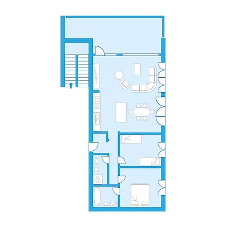 شقة Rosablanche E 107 By Interhome *